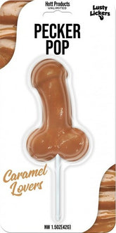 Hott Products Lusty Lickers Pecker Shaped Pop Candy Party Gifts and Novelties